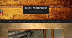 Desktop Screenshot of dustinashenfelder.com